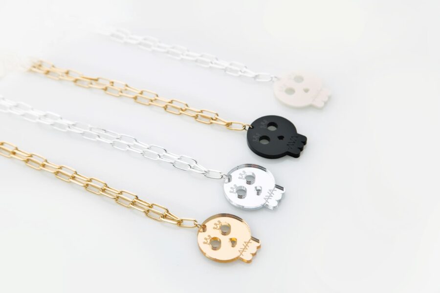 Collar SCARLETT MIROIR Argent - Imagen 2