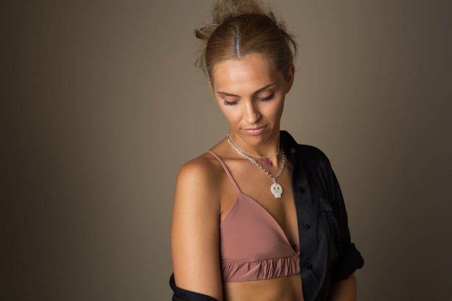 Collar SCARLETT MIROIR Argent - Imagen 3