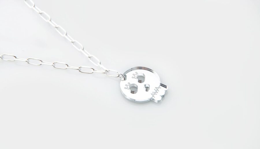 Collar SCARLETT MIROIR Argent - Imagen 4