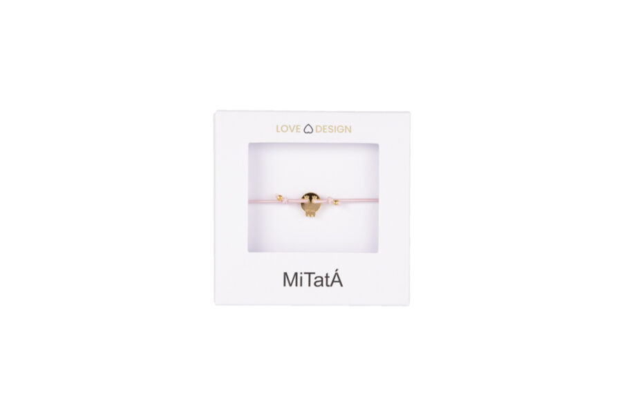 Pulsera MiTatÁ Petit MIROIR ROSE - Imagen 3
