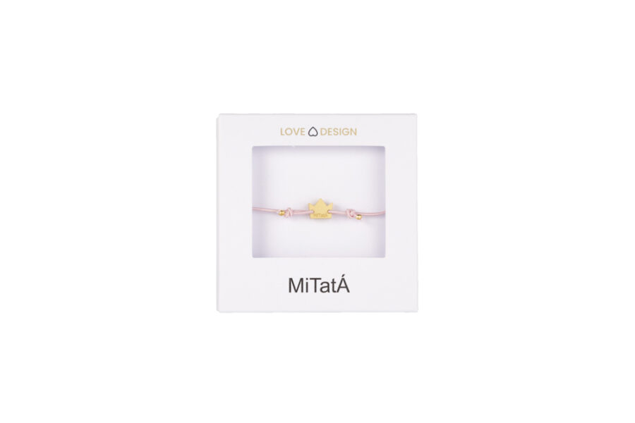 Pulsera MiTatá CORONA PETIT ROSE - Imagen 3