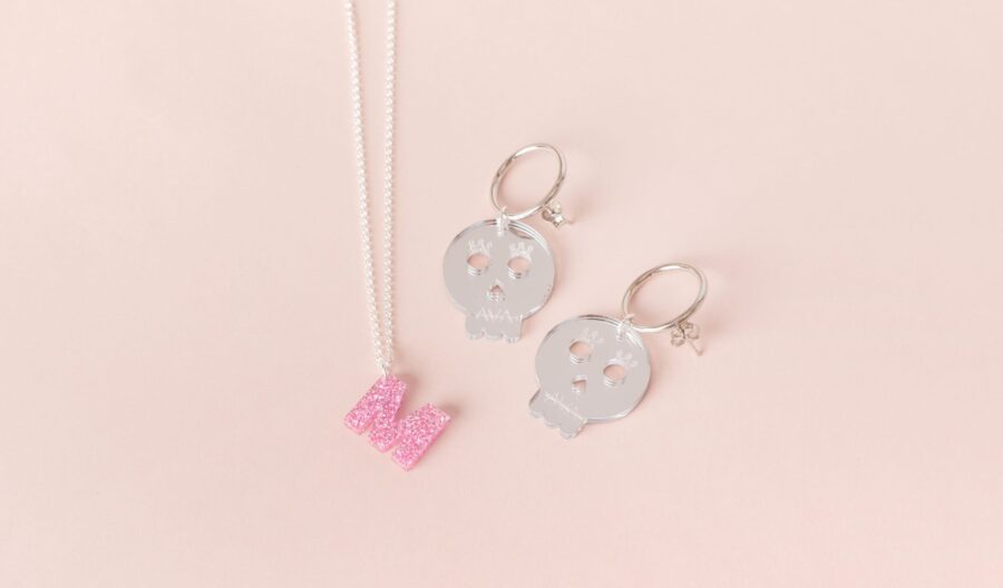 COLLAR GISELLE LETTRES Argent - Imagen 3