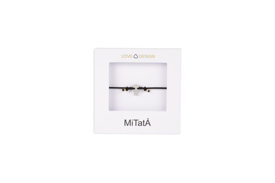 Pulsera MiTatÁ PETIT MIROIR NOIR - Imagen 3