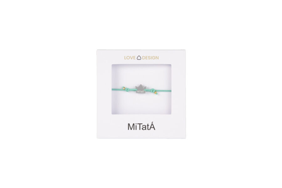 Pulsera MiTatÁ CORONA PETIT VERT - Imagen 3