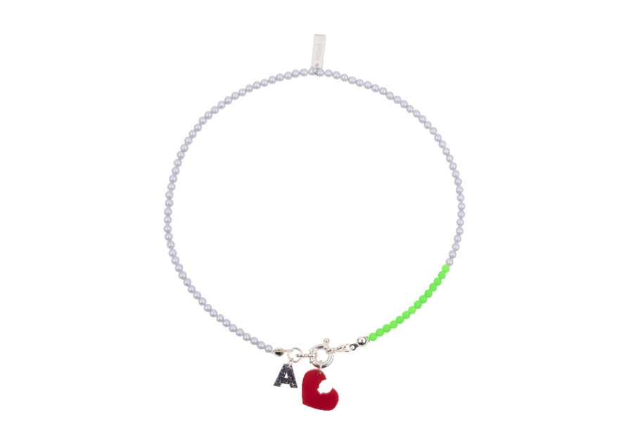 Collar NADINE COEUR Argent