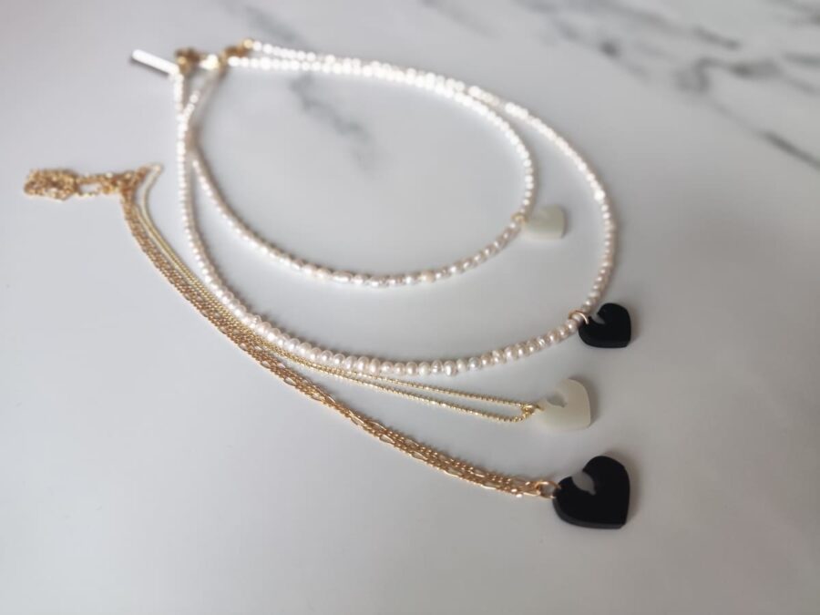 Collar NICOLLE Coeur - Imagen 2