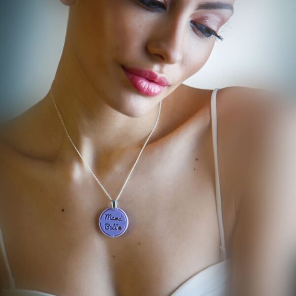 Collar MAMÁ ÚNICA Argent