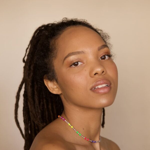 Choker LOU PERLE Neón