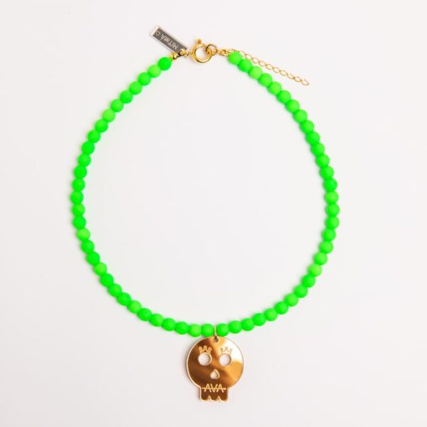 Collar LOU Vert Neon