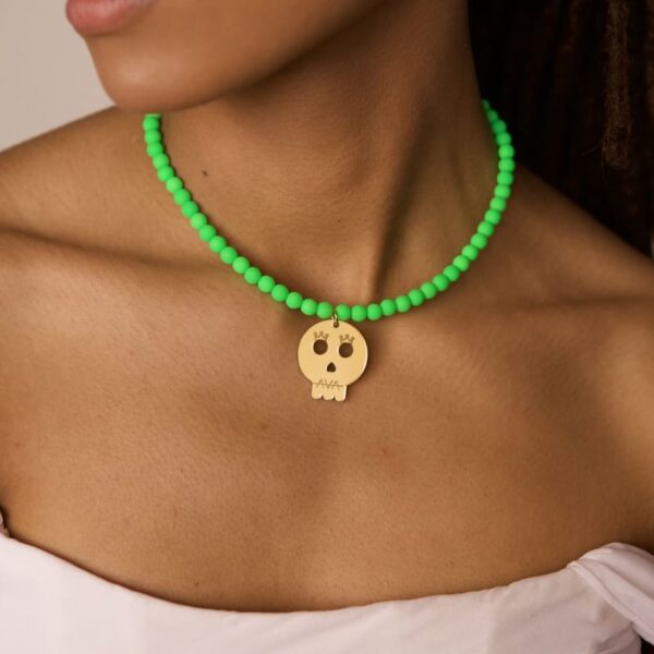 Collar LOU Vert Neon